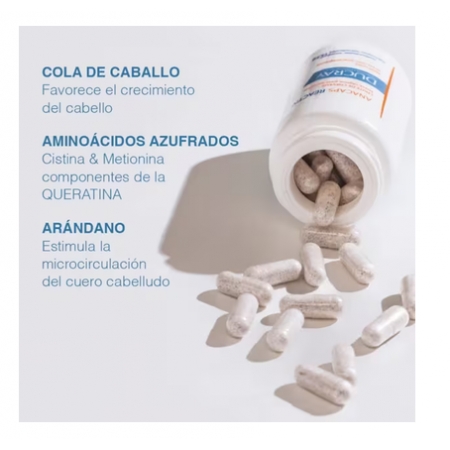 ANACAPS REACTIV CABELLO Y UÑAS DUCRAY 3 ENVASES 30 CAPSULAS