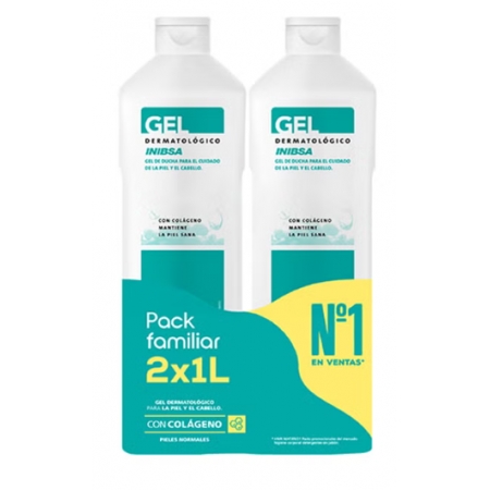 INIBSA PACK GEL 2X1000 ML