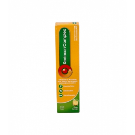 REDOXON COMPLEX 15 COMPRIMIDOS EFERVESCENTES SABOR NARANJA