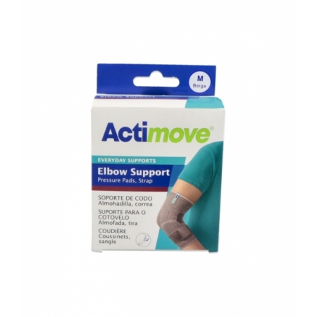 CODERA ELASTICA ACTIMOVE EVERYDAY SUPPORT 1 UNIDAD TALLA M CON ALMOHADILLA Y BANDA