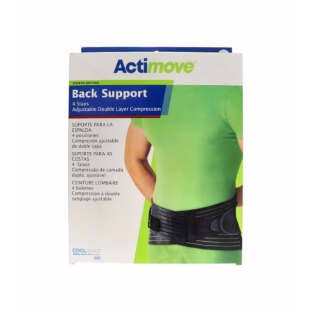 ACTIMOVE FAJA SACROLUMBAR FERULAS SEMIRRIGIDAS TALLA M