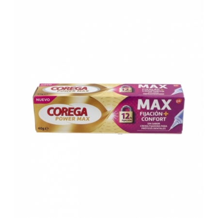 COREGA MAX FIJACION + CONFORT 1 TUBO 40 G SIN SABOR