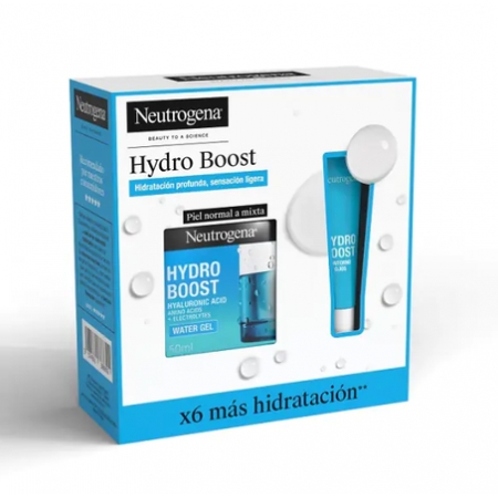 NEUTROGENA HYDRO BOOST GEL DE AGUA 50 ML + CONTORNO DE OJOS ANTIFATIGA 15 ML PIEL NORMAL Y MIXTA