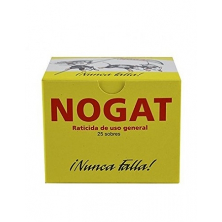 NOGAT MATARRATAS 25 SOBRES (CECOFAR)