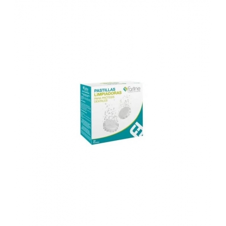 FARLINE 64 PASTILLAS DENTADURA + CEPILLO PROTESIS