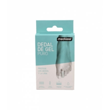 MEDILAST 1 DEDIL PIES FORRADO DE GEL PURO TALLA L
