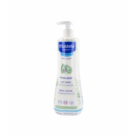 MUSTELA HYDRA BEBE LECHE CORPORAL 750 ML
