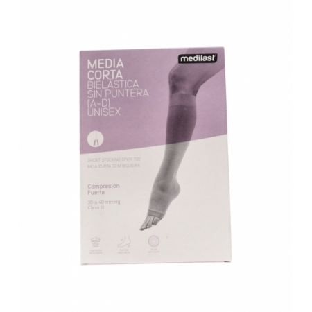 MEDILAST MEDIA CORTA SIN PUNTERA COMP FUERTE T- M