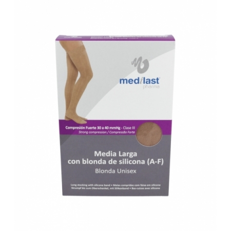 MEDILAST MEDIA LARGA (A-F) COMP FUERTE CON BANDA DE SILICONA T- GDE