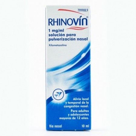 RHINOVIN 1 MG/ML NEBULIZADOR NASAL 10 ML