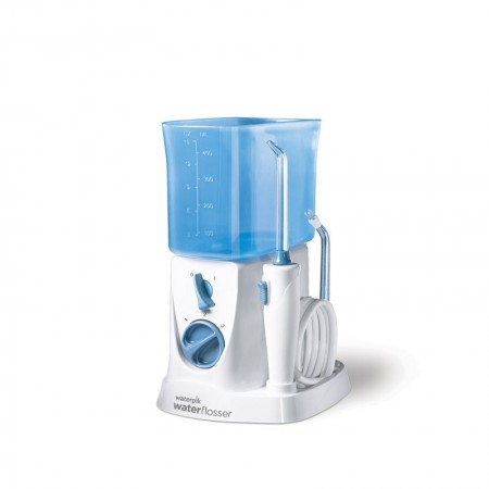 WATERPIK TRAVELER IRRIGADOR BUCAL ELECTRICO CON ADAPTADOR VIAJES BLANCO