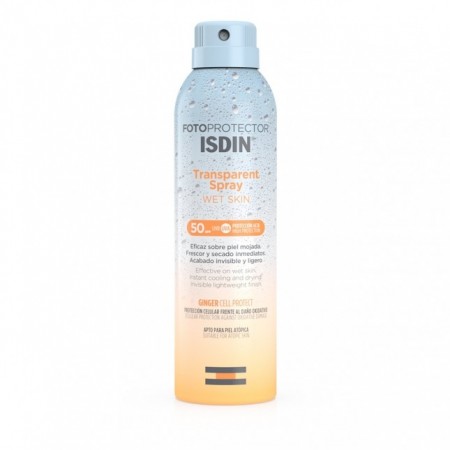 ISDIN SPRAY TRANSPARENTE WET SKIN SPF50+ 250 ML
