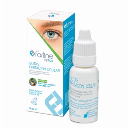 FARLINE OPTICA GOTAS IRRITACION OCULAR 15 ML -BAJA-