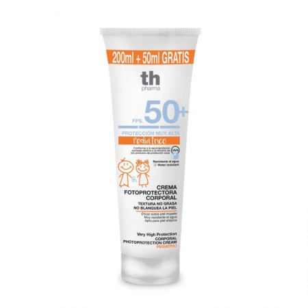 TH FOTOPROTECTOR PEDIATRICO SPRAY TRANSPARENTE FPS50+ 250ML