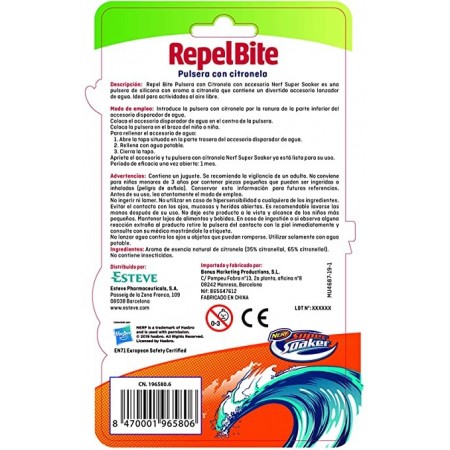 REPEL BITE PULSERA CON CITRONELA EDICION SUNSET 30 DÍAS 1 PULSERA