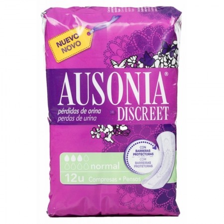 AUSONIA DISCREET 14 COMPRESAS ABSORCION NORMAL