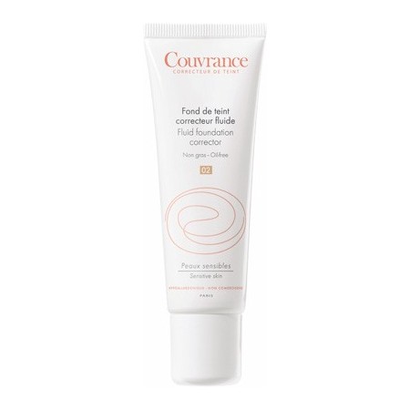 AVENE COUVRANCE MAQUILLAJE FLUIDO NATURAL SPF15 OIL FREE 30 ML