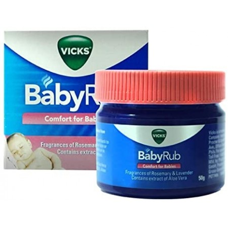 VICKS BABYRUB CREMA EN TARRO 50 G