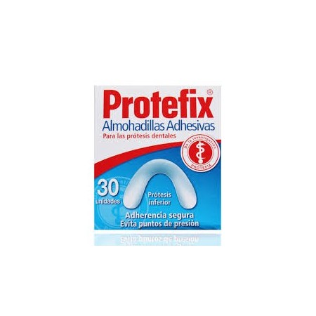 PROTEFIX 30 ALMOHADILLAS ADHESIVAS DENTADURA INFERIOR