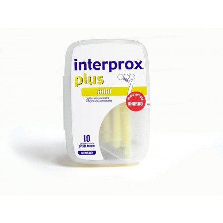 INTERPROX PLUS MINI 10 CEPILLOS INTERDENTALES (1.1 MM)