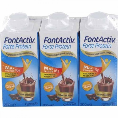 FONTACTIV FORTE PROTEIN CHOCOLATE 200 ML