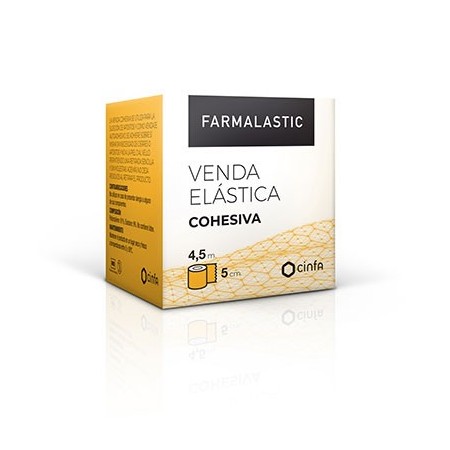 FARMALASTIC VENDA ELASTICA COHESIVA  BLANCA 7.5 CM X 4.5 M