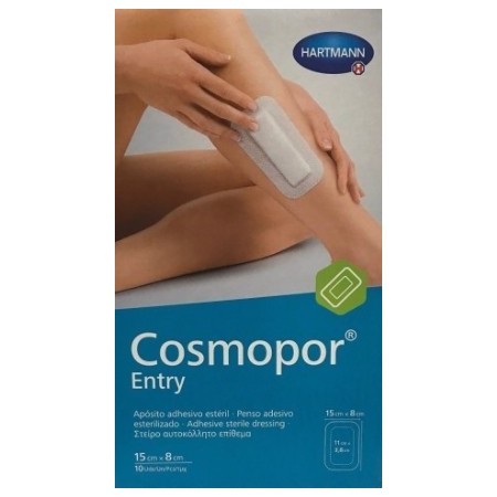 COSMOPOR ENTRY 10 APOSITOS ESTERILES 15 X 8 CM