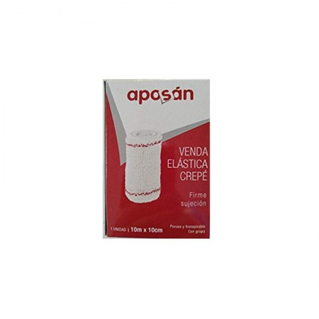 APOSAN VENDA ELASTICA CREPÉ 10 M X 10 CM
