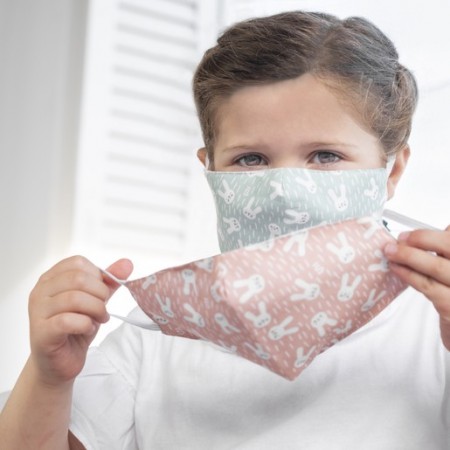 MASCARILLAS SUAVINEX 6-10 AÑOS DINOS