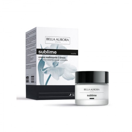 BELLA AURORA SUBLIME 50 CREMA REAFIRMANTE 3 AREAS NOCHE 50 ML