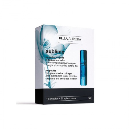 BELLA AURORA SUBLIME AMPOLLAS OXIGENO + COLAGENO 10 AMPOLLAS X 2 ML -BAJA-