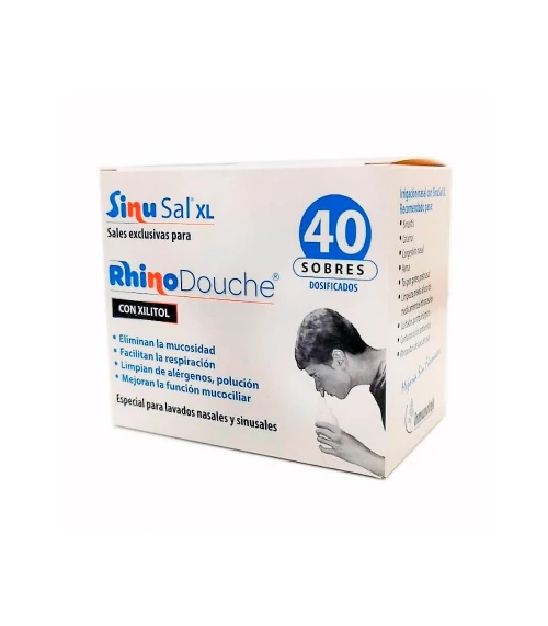 Rhinodouche Pack Irrigador Nasal + Sinusal Xl 500 Ml + 26 Sobres Mezcla De  Sales 5 G - Farmacia Online Barata Liceo. Envíos 24/48 Horas.