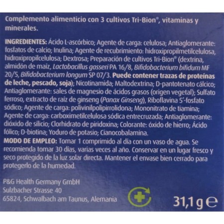 BION3 ENERGY 30 COMPRIMIDOS