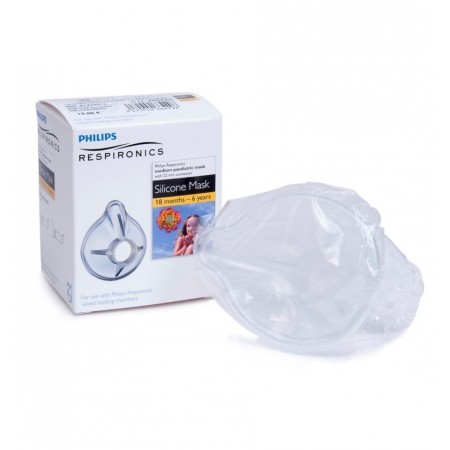 PHILIPS PROCHAMBER MASCARILLA SILICONA INHALACION 18 MESES - 5 AÑOS