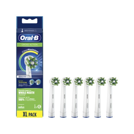 ORAL-B RECAMBIO CROSS ACTION CLEAN 6 CABEZALES